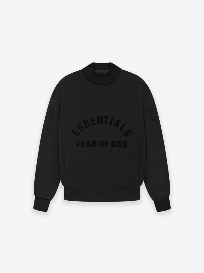 Fear Of God Essentials Crewneck Black | FOG-SN593778