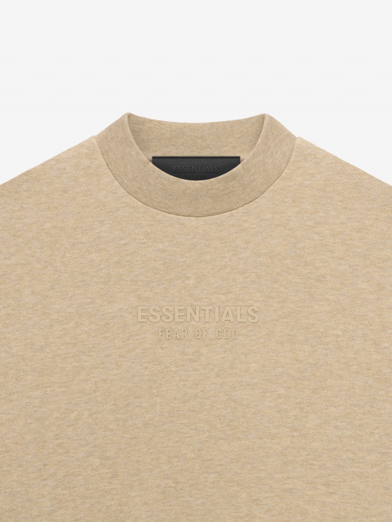 Fear Of God Essentials Crewneck Gold Heather | FOG-SN593801