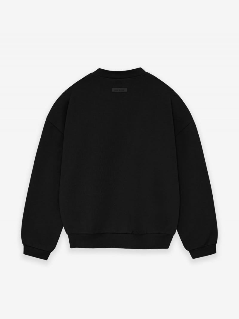 Fear Of God Essentials Crewneck Jet Black | FOG-SN593553