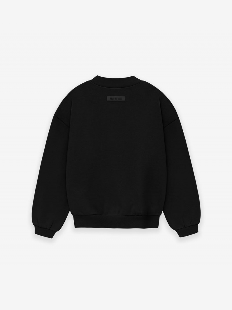 Fear Of God Essentials Crewneck Jet Black | FOG-SN593803