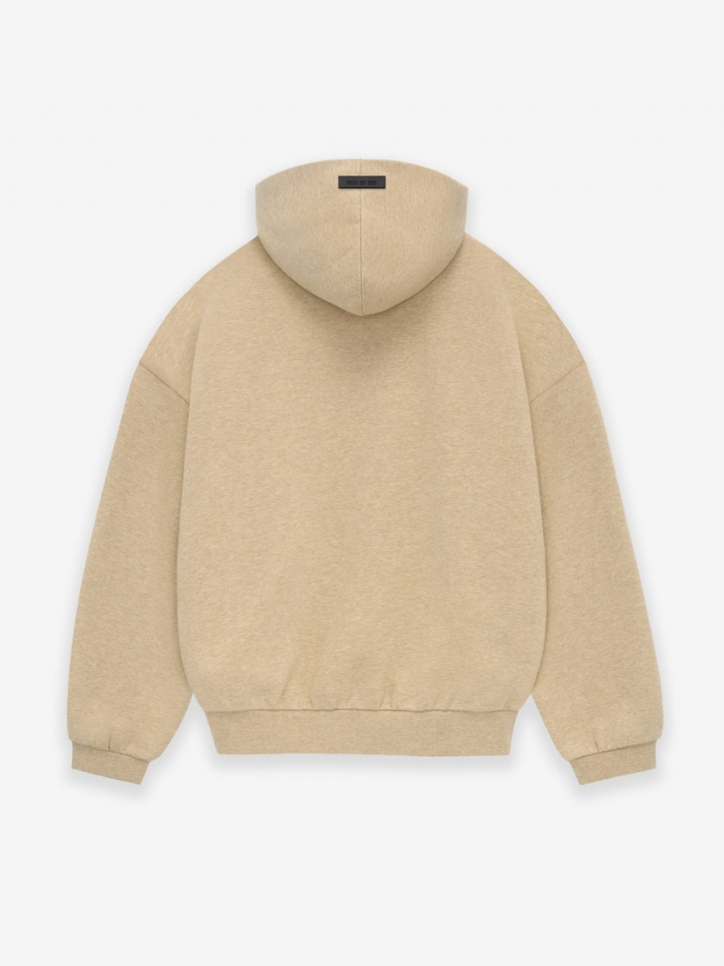 Fear Of God Essentials Hoodie Gold Heather | FOG-SN593558