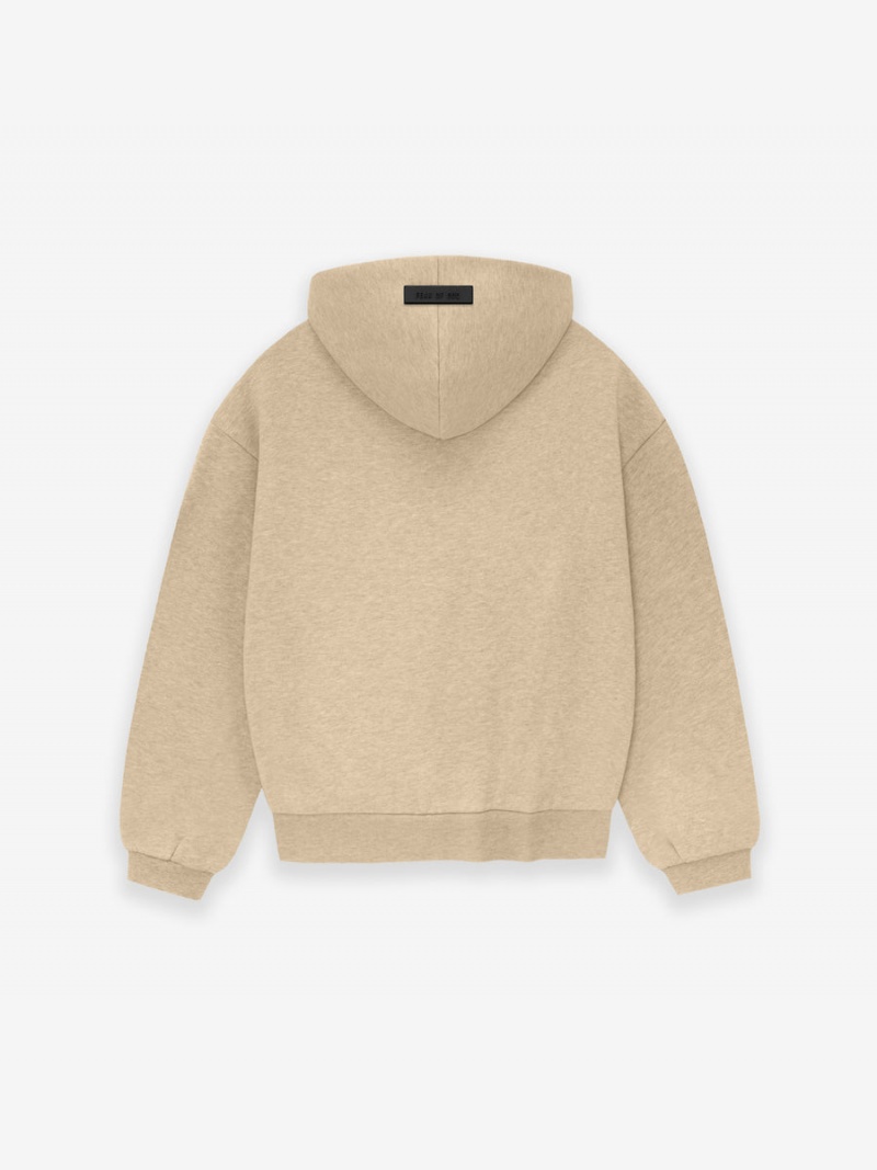 Fear Of God Essentials Hoodie Gold Heather | FOG-SN593808