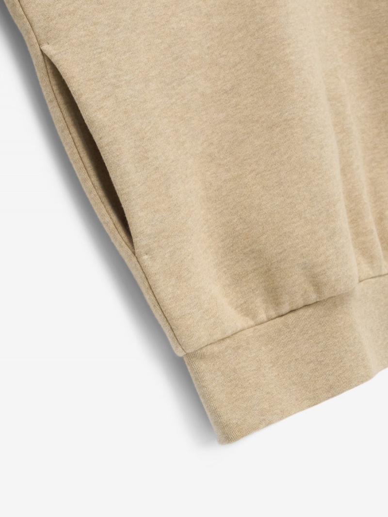 Fear Of God Essentials Hoodie Gold Heather | FOG-SN593808