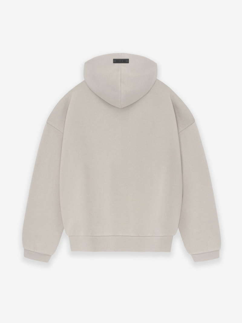 Fear Of God Essentials Hoodie Silver Cloud | FOG-SN593567