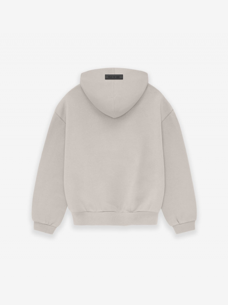 Fear Of God Essentials Hoodie Silver Cloud | FOG-SN593817