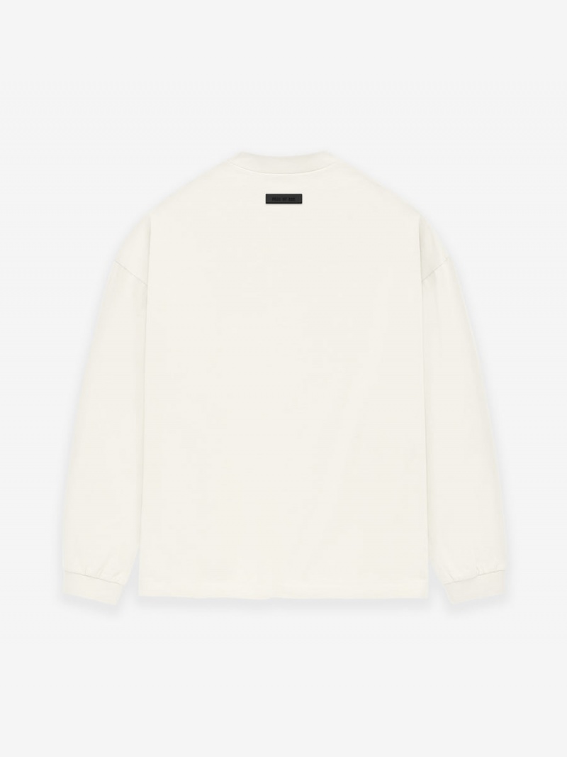 Fear Of God Essentials Ls Tee Cloud Dancer | FOG-SN593547