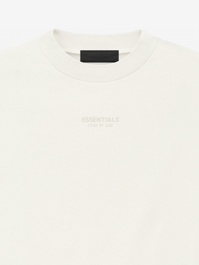 Fear Of God Essentials Ls Tee Cloud Dancer | FOG-SN593547