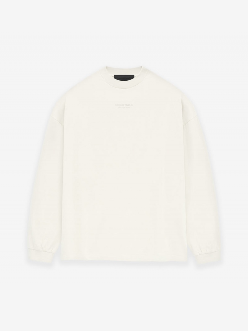 Fear Of God Essentials Ls Tee Cloud Dancer | FOG-SN593547