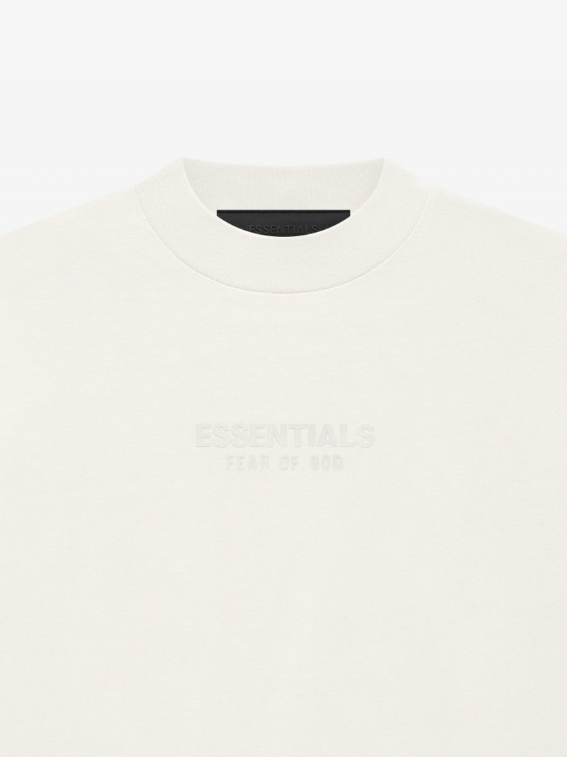 Fear Of God Essentials Ls Tee Cloud Dancer | FOG-SN593792