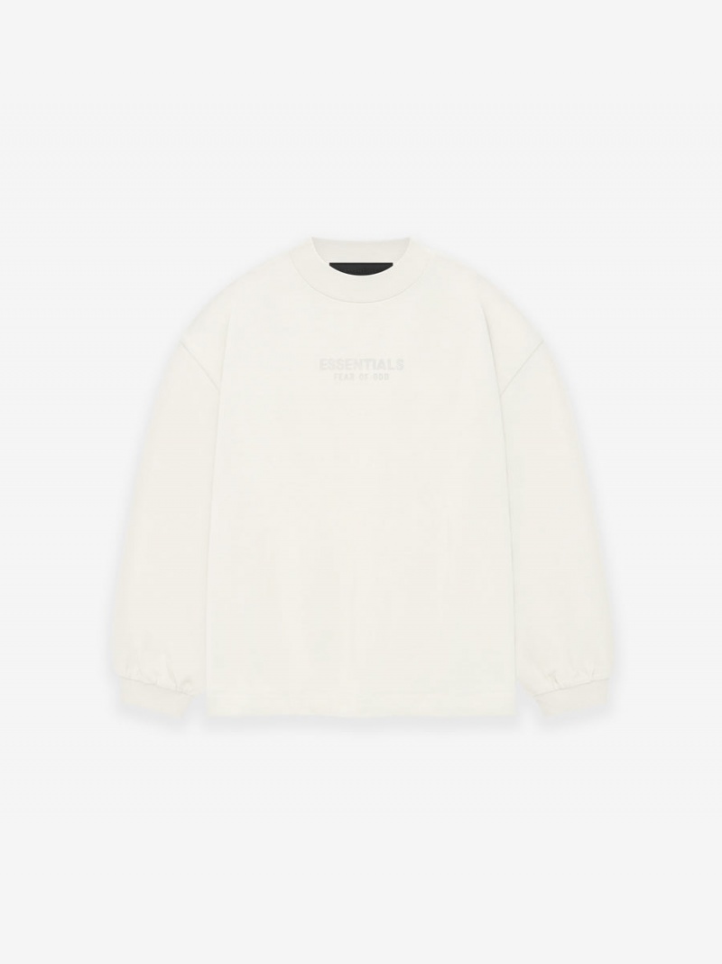 Fear Of God Essentials Ls Tee Cloud Dancer | FOG-SN593792