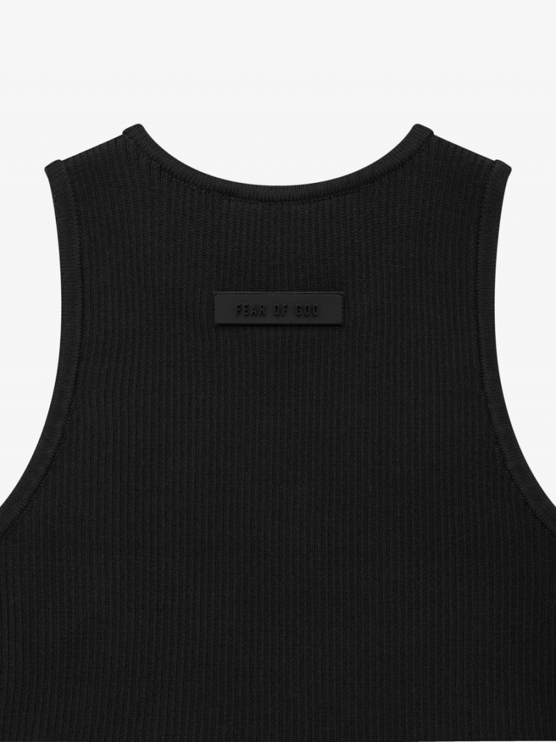 Fear Of God Essentials Sport Tank Black | FOG-SN593642