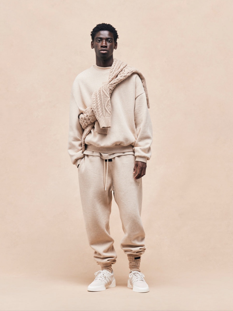 Fear Of God Essentials Sweatpant Gold Heather | FOG-SN593593