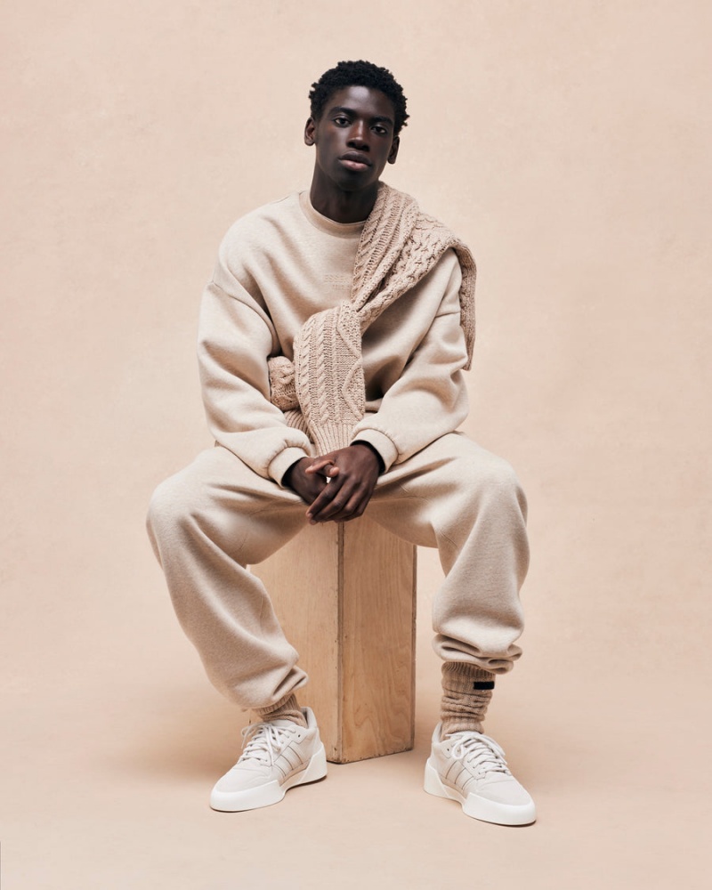 Fear Of God Essentials Sweatpant Gold Heather | FOG-SN593593