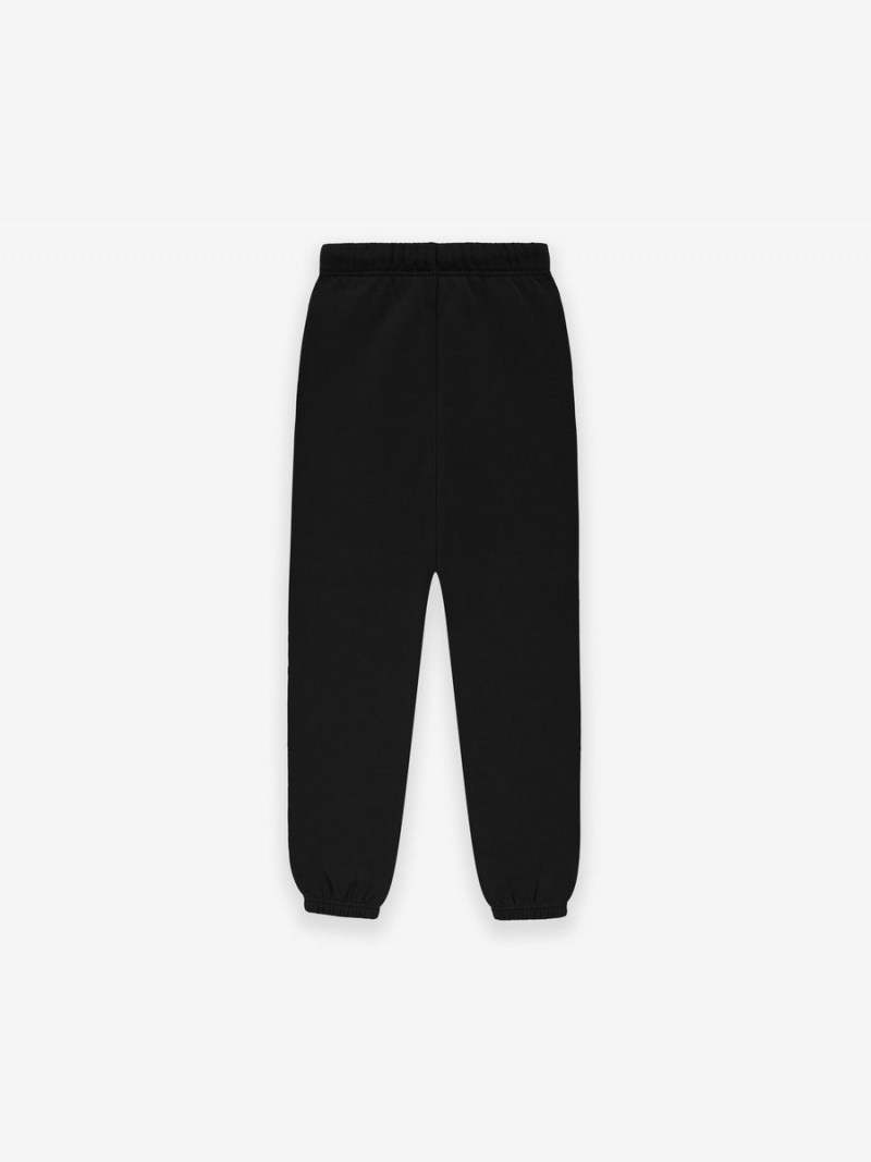 Fear Of God Essentials Sweatpant Jet Black | FOG-SN593866