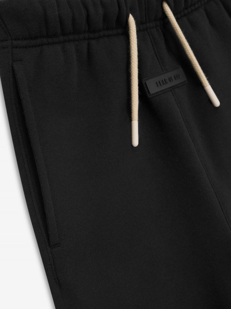 Fear Of God Essentials Sweatpant Jet Black | FOG-SN593866