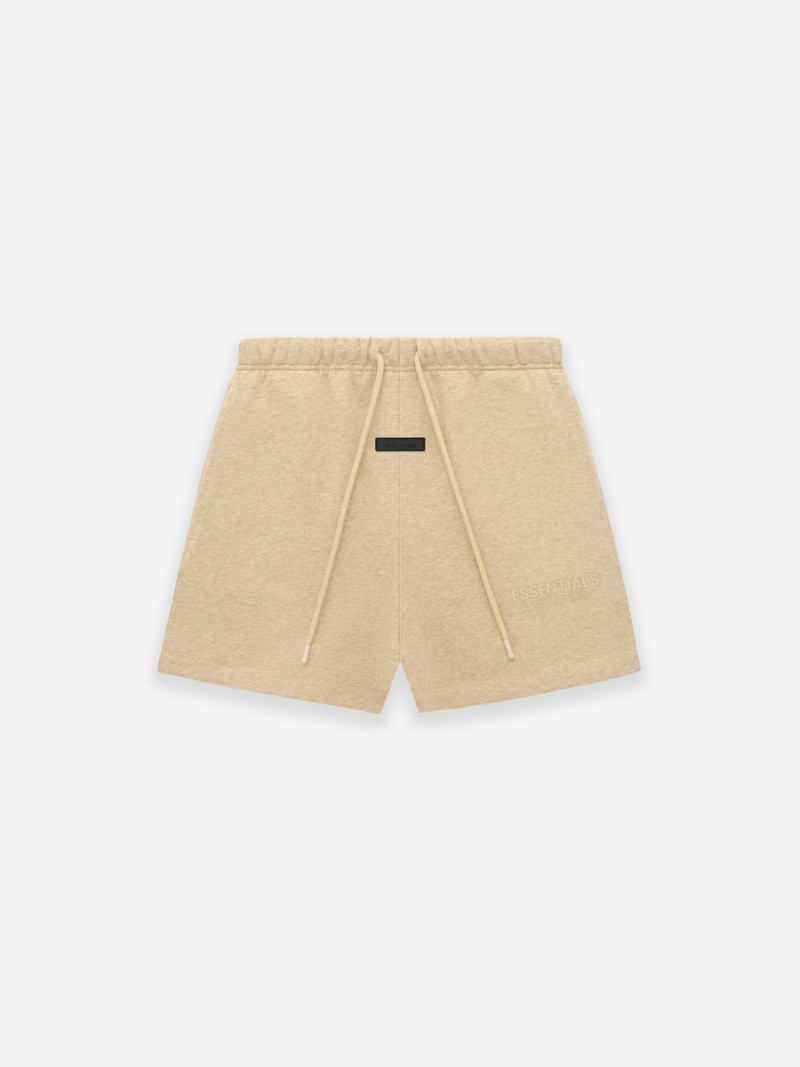 Fear Of God Essentials Sweatshort Gold Heather | FOG-SN593582