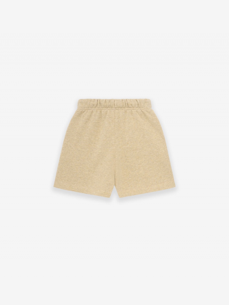 Fear Of God Essentials Sweatshort Gold Heather | FOG-SN593853