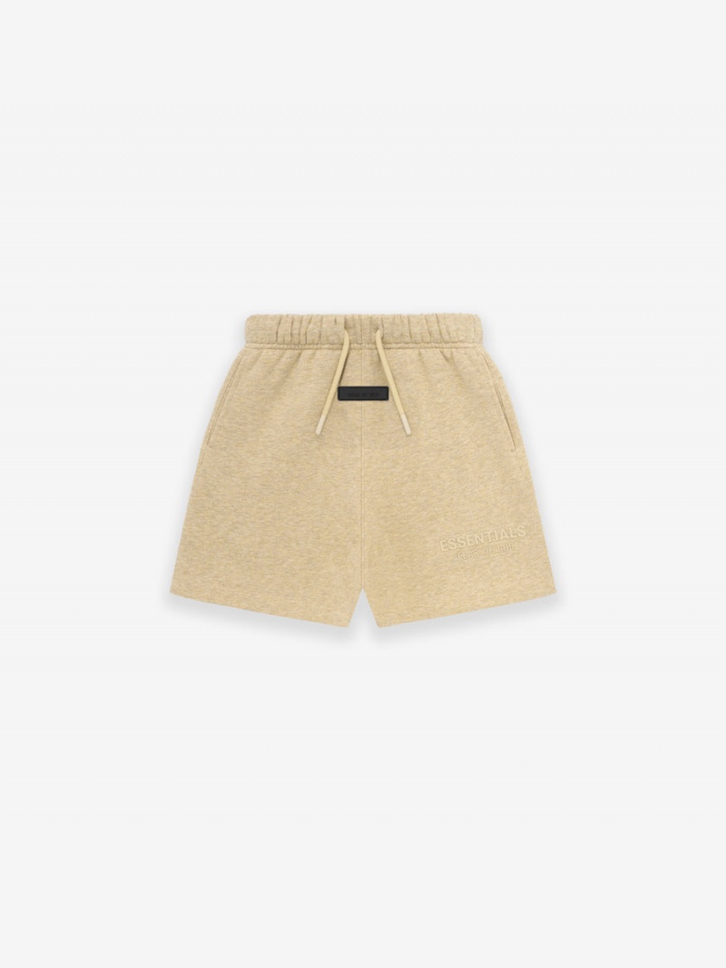 Fear Of God Essentials Sweatshort Gold Heather | FOG-SN593853