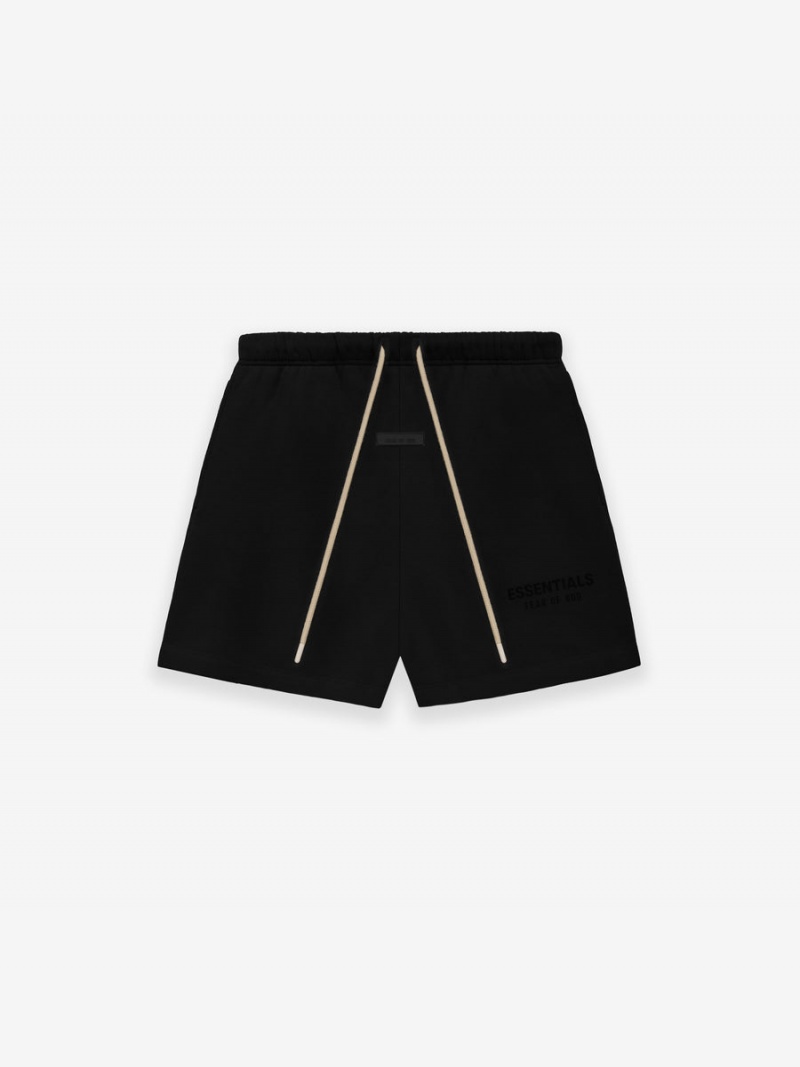 Fear Of God Essentials Sweatshort Jet Black | FOG-SN593584