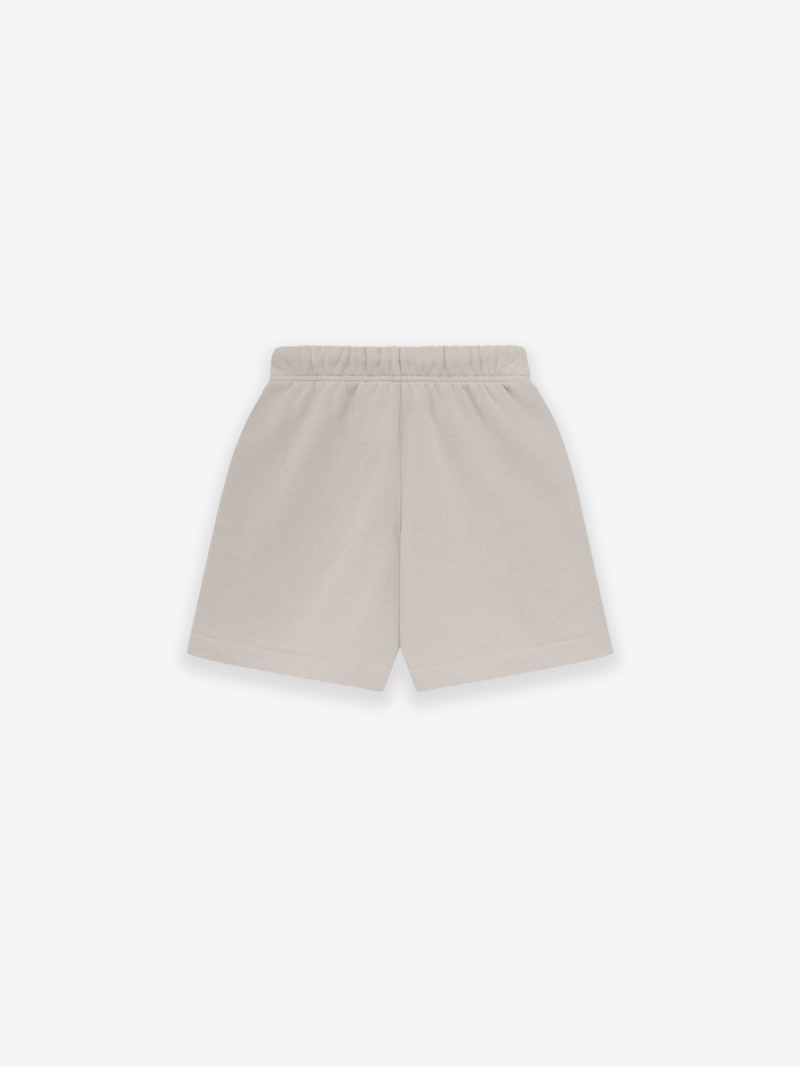 Fear Of God Essentials Sweatshort Silver Cloud | FOG-SN593856