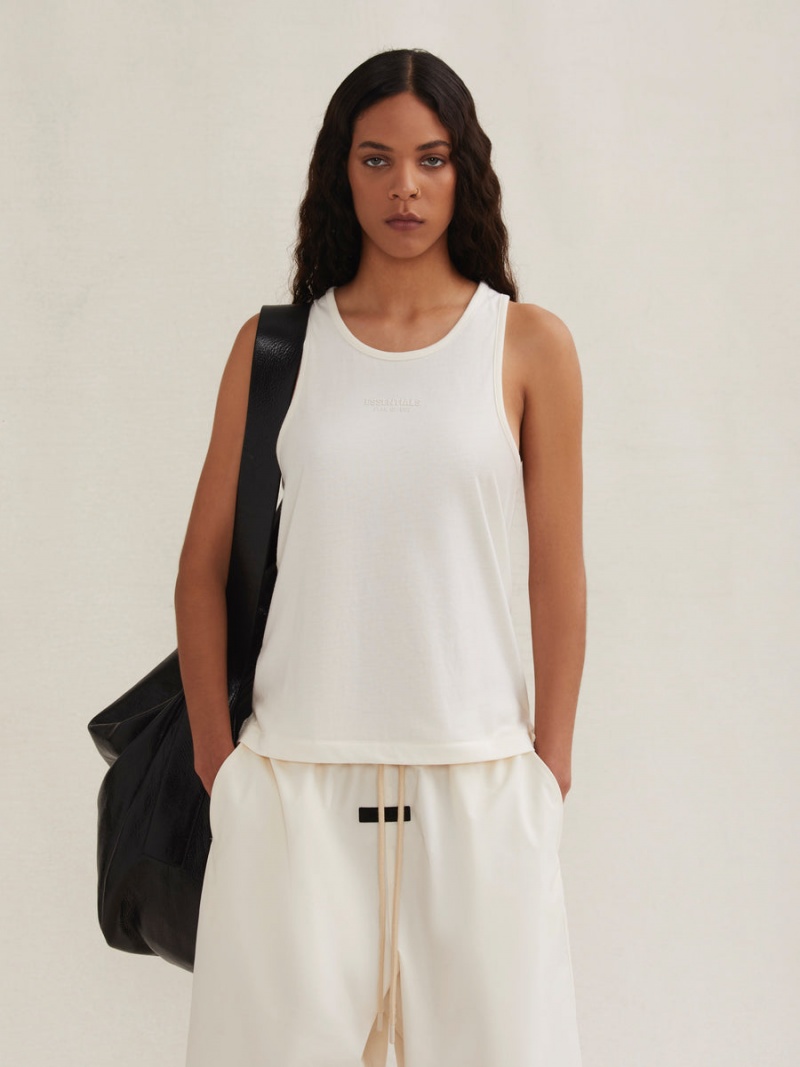 Fear Of God Essentials Tanktop Cloud Dancer | FOG-SN593682