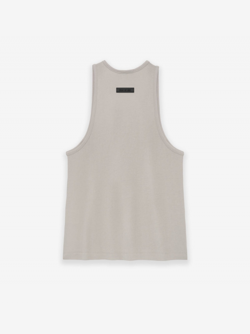 Fear Of God Essentials Tanktop Silver Cloud | FOG-SN593680