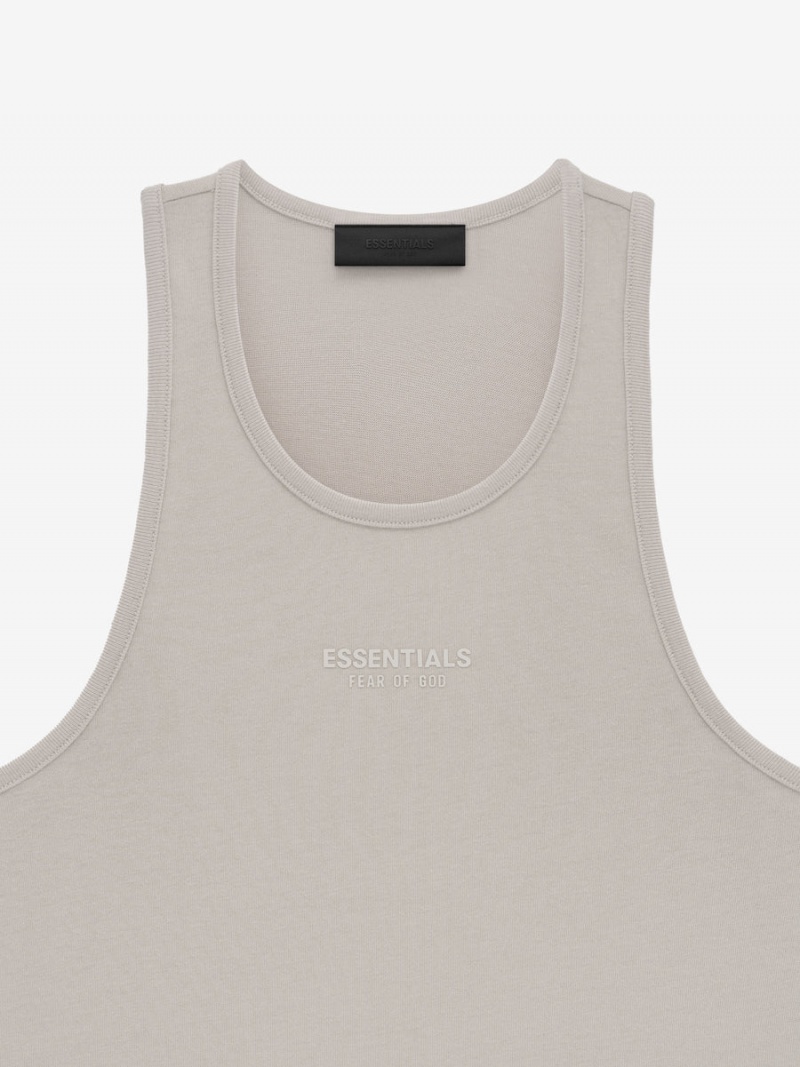 Fear Of God Essentials Tanktop Silver Cloud | FOG-SN593680