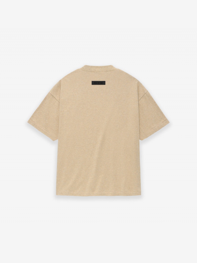 Fear Of God Essentials Tee Gold Heather | FOG-SN593807