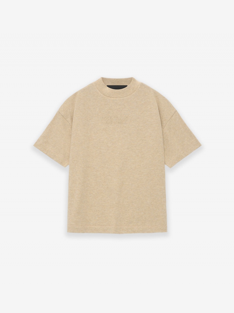 Fear Of God Essentials Tee Gold Heather | FOG-SN593807