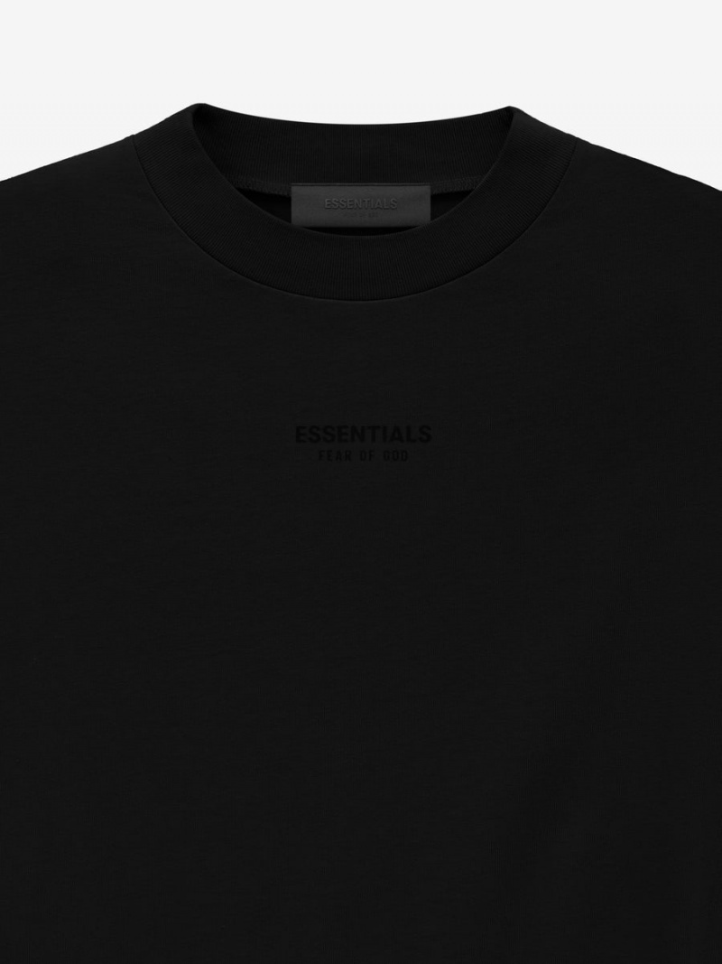 Fear Of God Essentials Tee Jet Black | FOG-SN593563