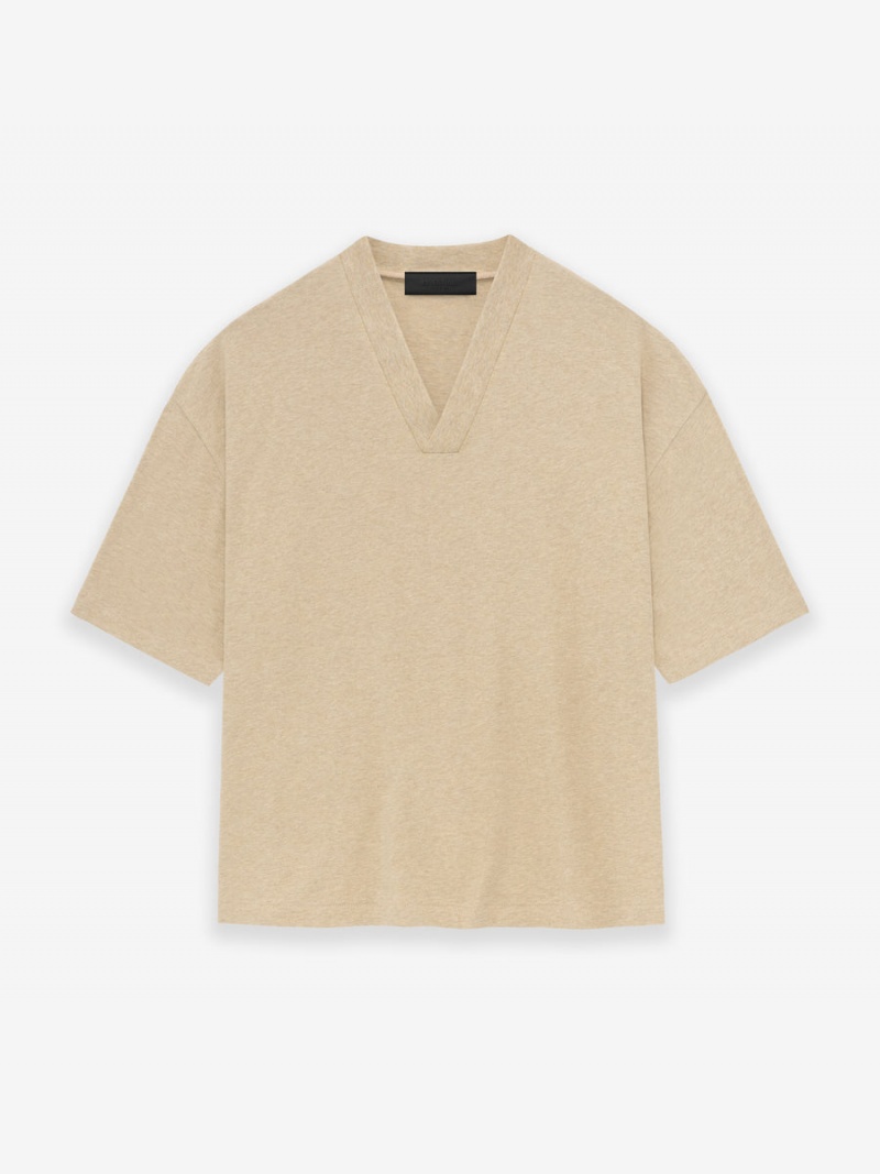 Fear Of God Essentials V-neck Gold Heather | FOG-SN593538