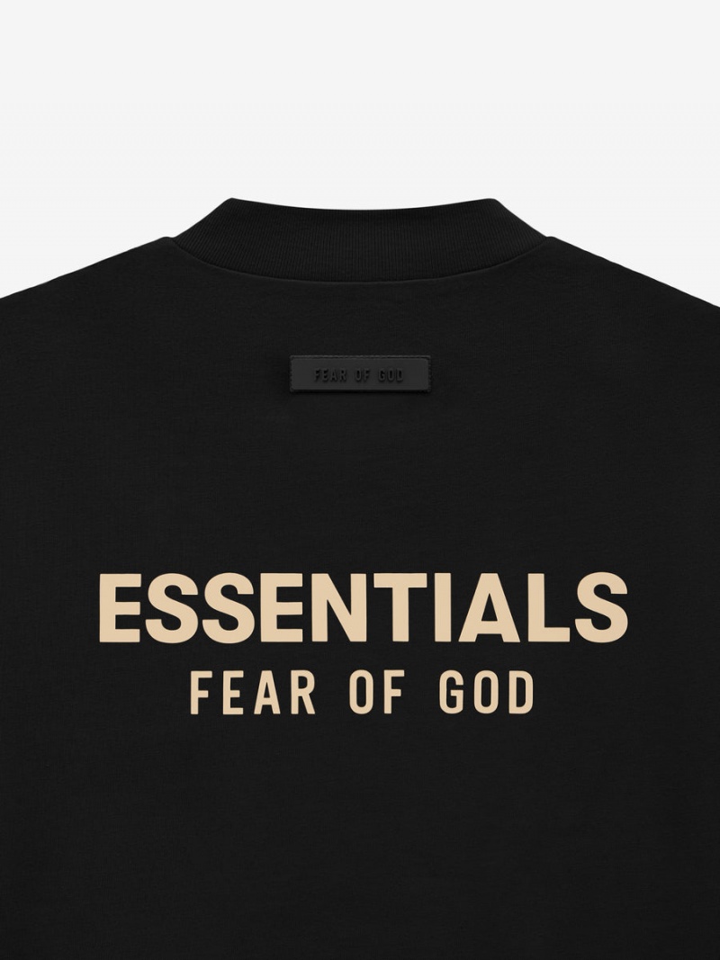 Fear Of God Essentials V-neck Jet Black | FOG-SN593785