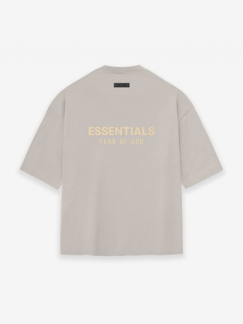 Fear Of God Essentials V-neck Silver Cloud | FOG-SN593541