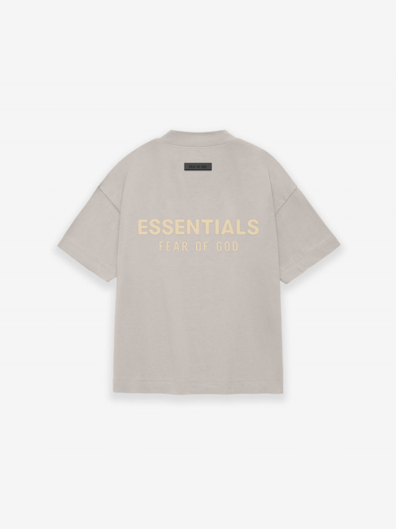 Fear Of God Essentials V-neck Silver Cloud | FOG-SN593786