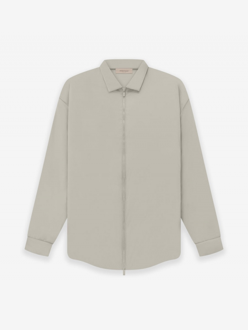 Fear Of God Filled Nylon Shirt Jacket Seal | FOG-SN593603