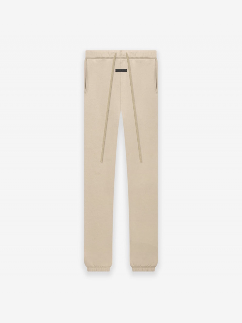 Fear Of God Fleece Classic Sweatpant Dusty Beige | FOG-SN593464