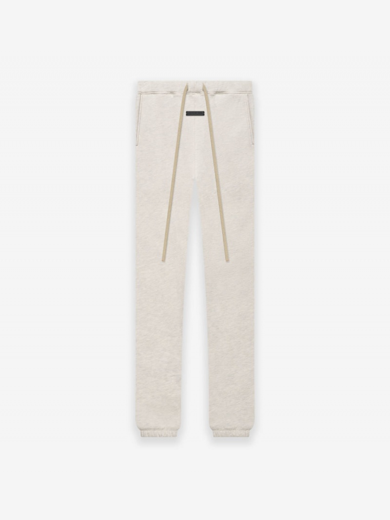 Fear Of God Fleece Classic Sweatpant Warm Heather Oatmeal | FOG-SN593455