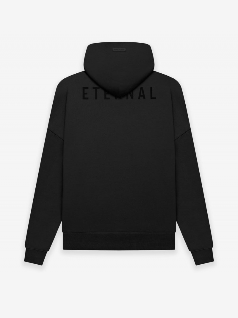 Fear Of God Fleece Hoodie Black | FOG-SN593349