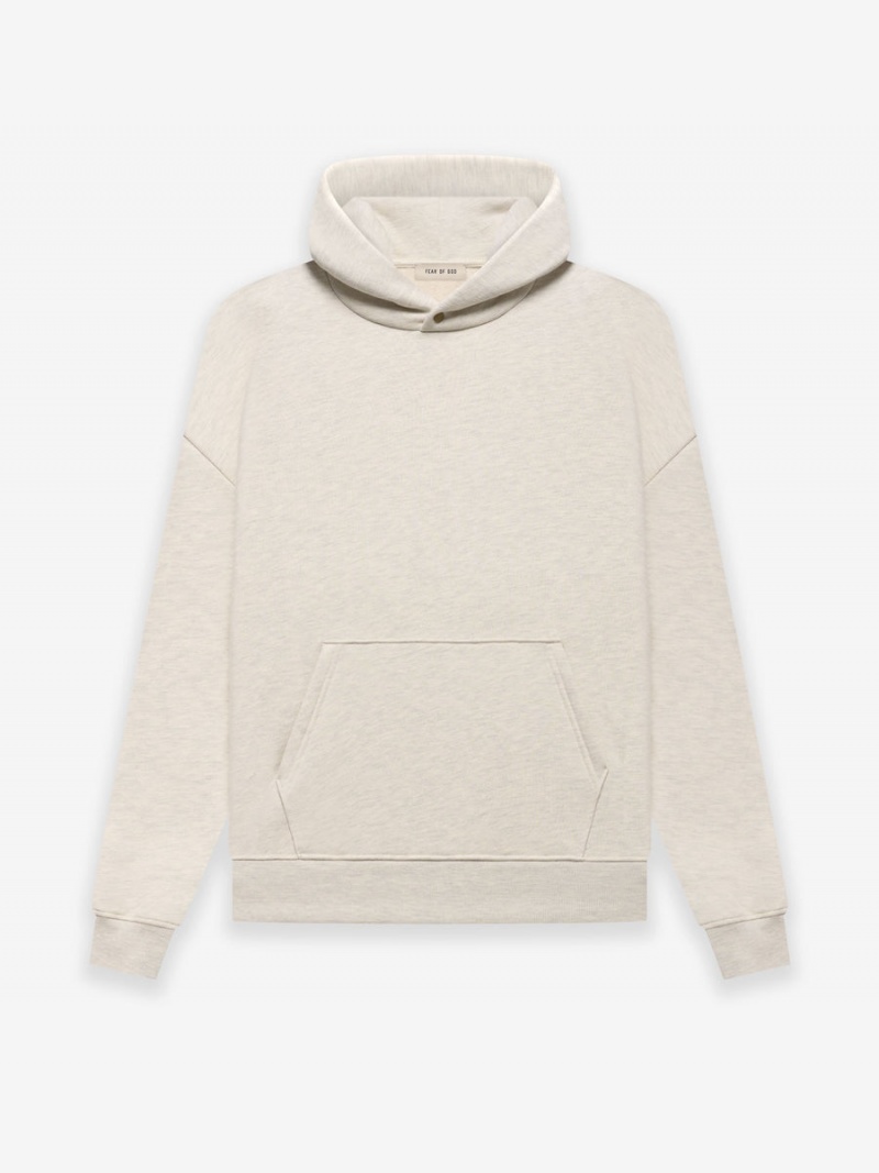 Fear Of God Fleece Hoodie Warm Heather Oatmeal | FOG-SN593338