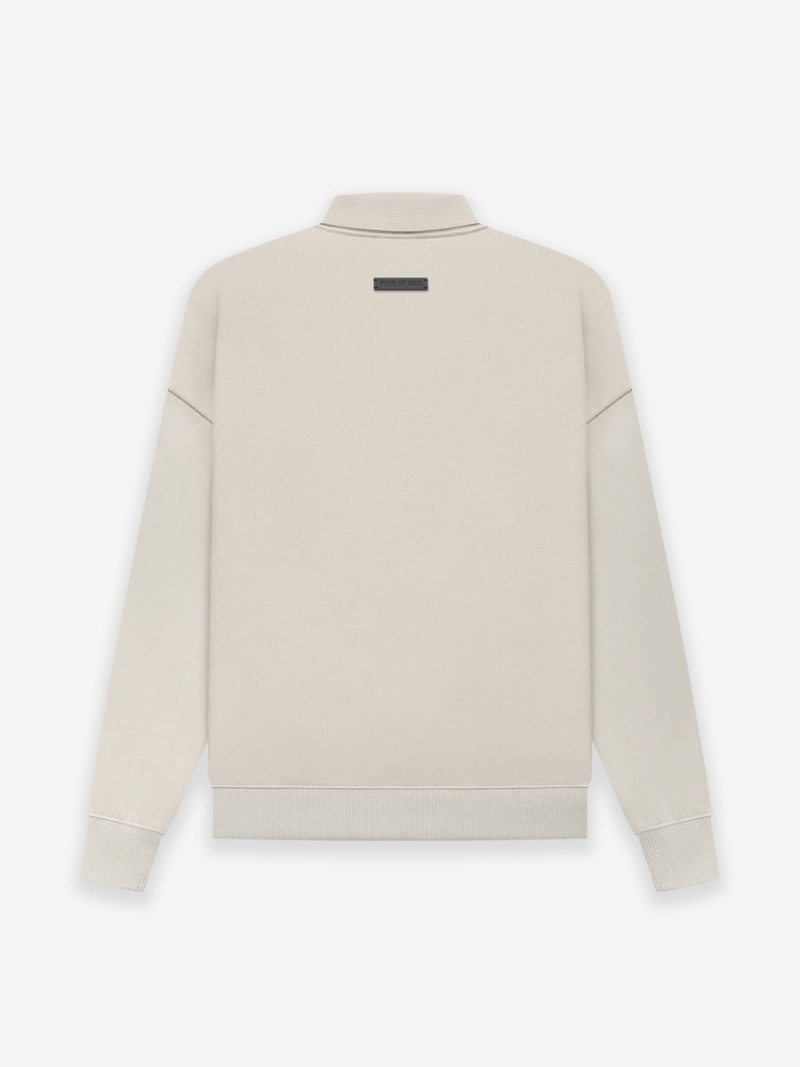 Fear Of God Fleece Polo Cement | FOG-SN593336