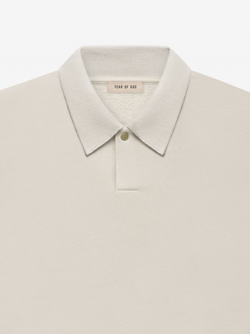 Fear Of God Fleece Polo Cement | FOG-SN593336