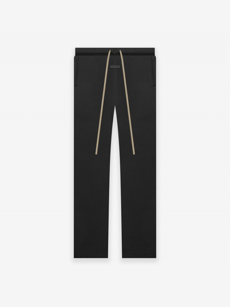 Fear Of God Fleece Relaxed Sweatpant Black | FOG-SN593440