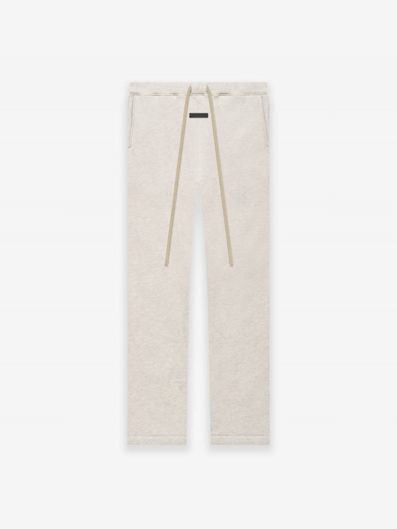 Fear Of God Fleece Relaxed Sweatpant Warm Heather Oatmeal | FOG-SN593442