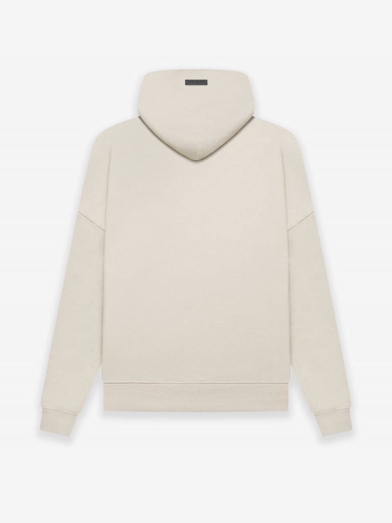 Fear Of God Fleece Zip Hoodie Cement | FOG-SN593337