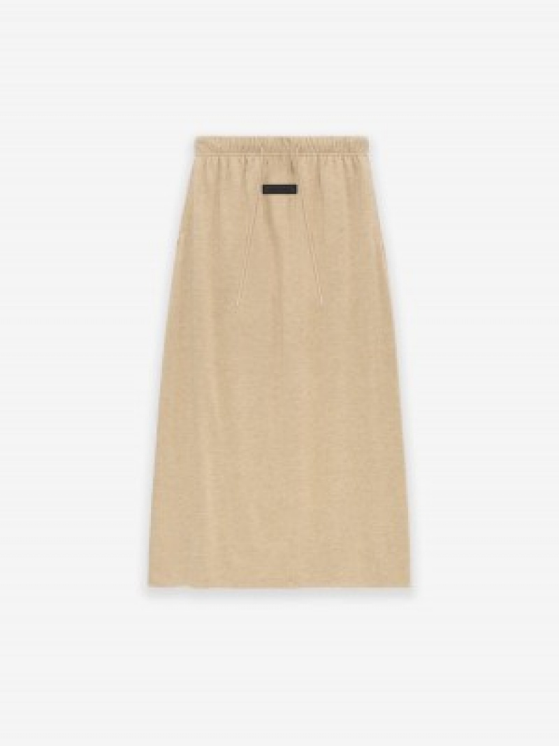 Fear Of God Jersey Skirt Gold Heather | FOG-SN593739