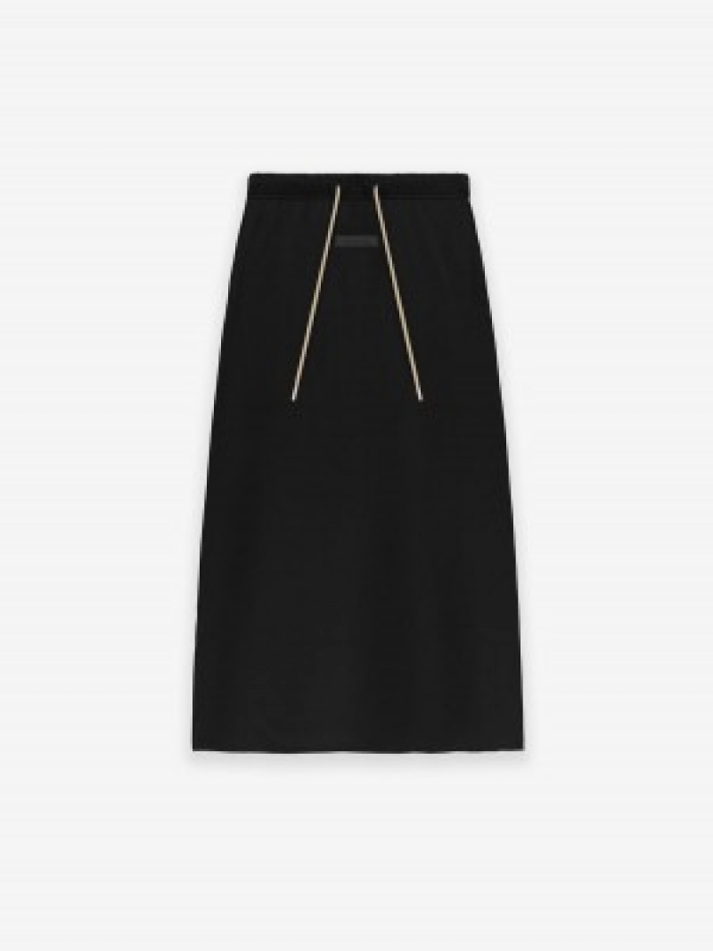 Fear Of God Jersey Skirt Jet Black | FOG-SN593742