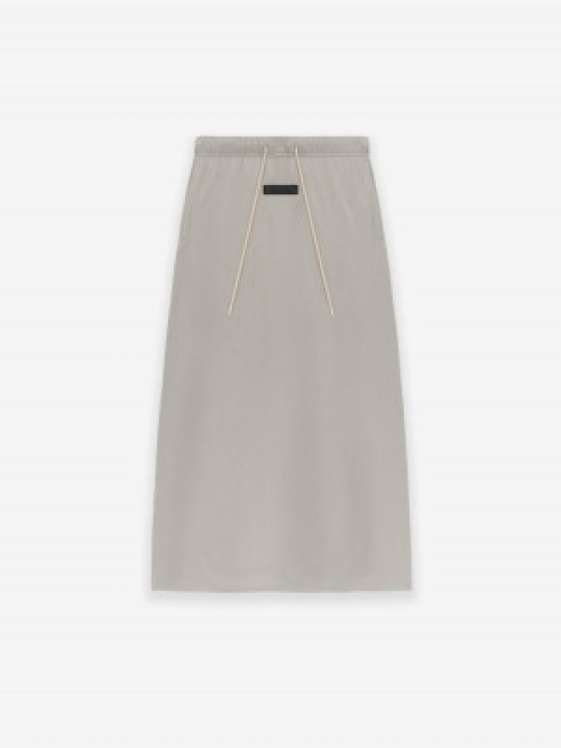 Fear Of God Jersey Skirt Silver Cloud | FOG-SN593741