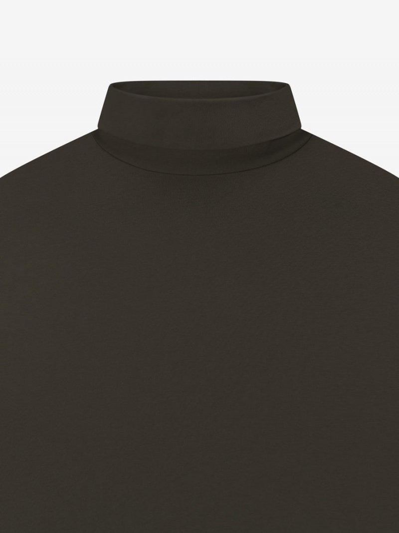 Fear Of God Jersey Turtleneck Off-Black | FOG-SN593646