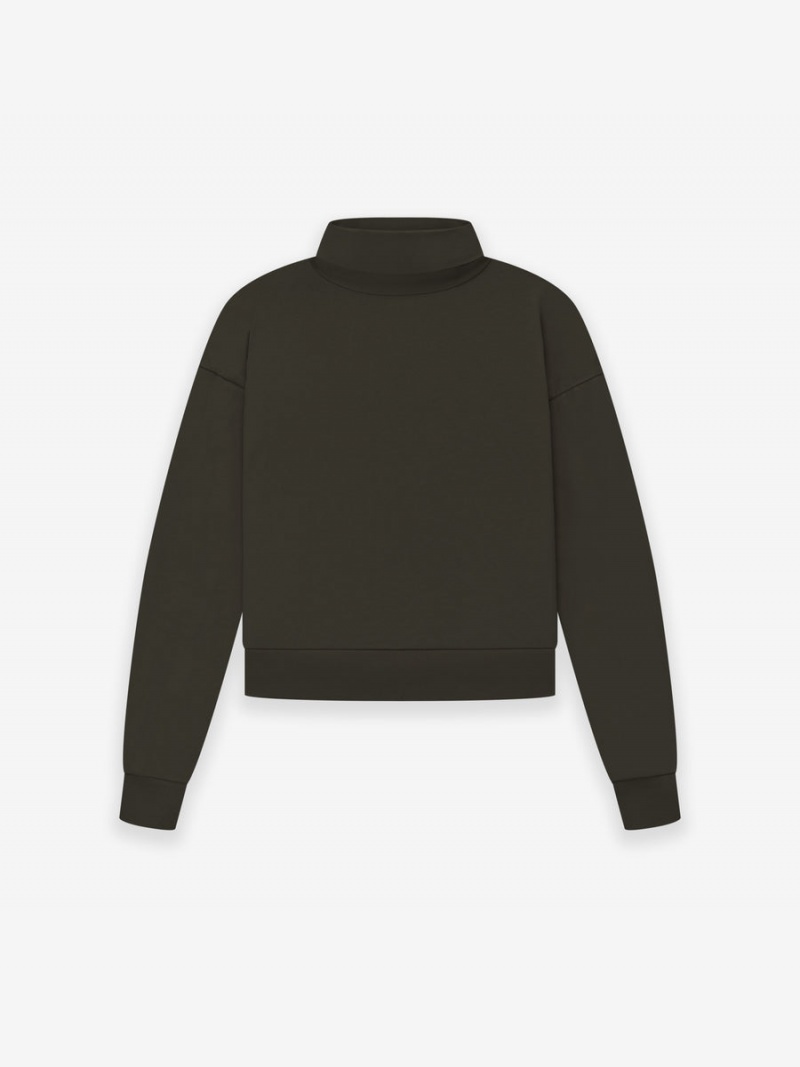 Fear Of God Jersey Turtleneck Off-Black | FOG-SN593646