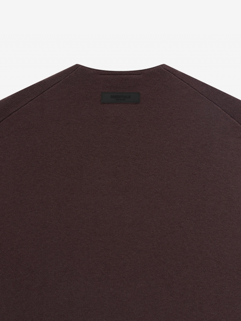 Fear Of God Knit Ls Henley Plum | FOG-SN593650